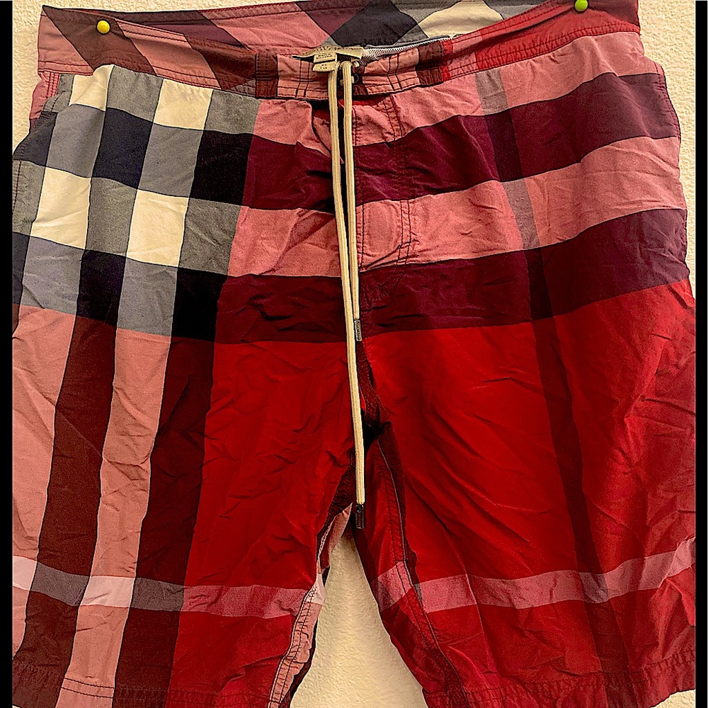 Authentic Burberry flannel Swimwear